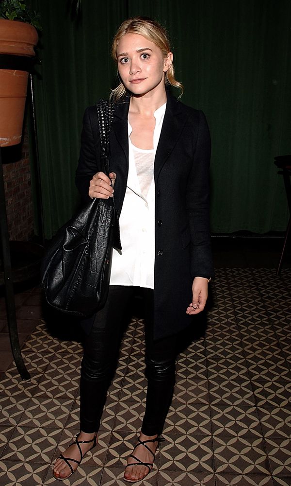 Olsens Anonymous Blog Ashley Olsen Black And White Chic Coat Button Down Top Sheer Tank Croc Lipstick Beauty Lips Leather Pants Sandals Event photo Olsens-Anonymous-Blog-Ashley-Olsen-Black-And-White-Chic-Coat-Button-Down-Top-Sheer-Tank-Croc-Leather-Pants-Sandals.jpg