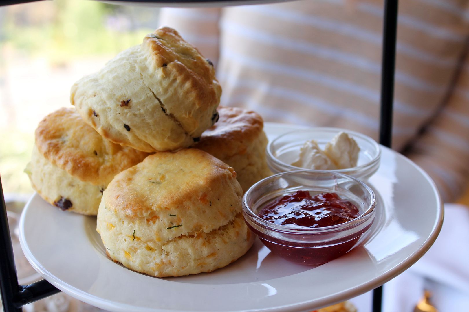 Scones for afternoon tea at Abkhazi Garden | Korena in the Kitchen