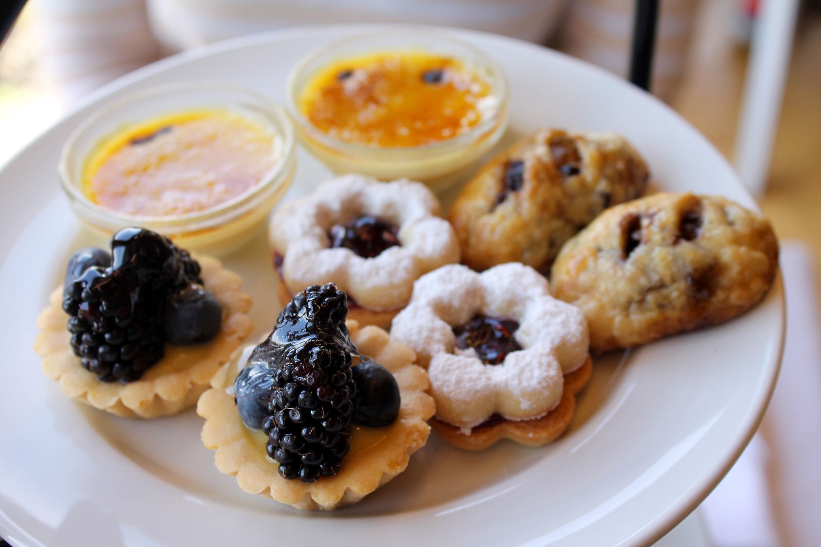 Sweet treats for afternoon tea at Abkhazi Garden | Korena in the Kitchen