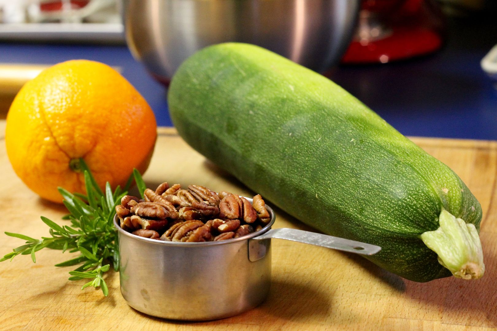 orange, rosemary, pecans, zucchini | Korena in the Kitchen