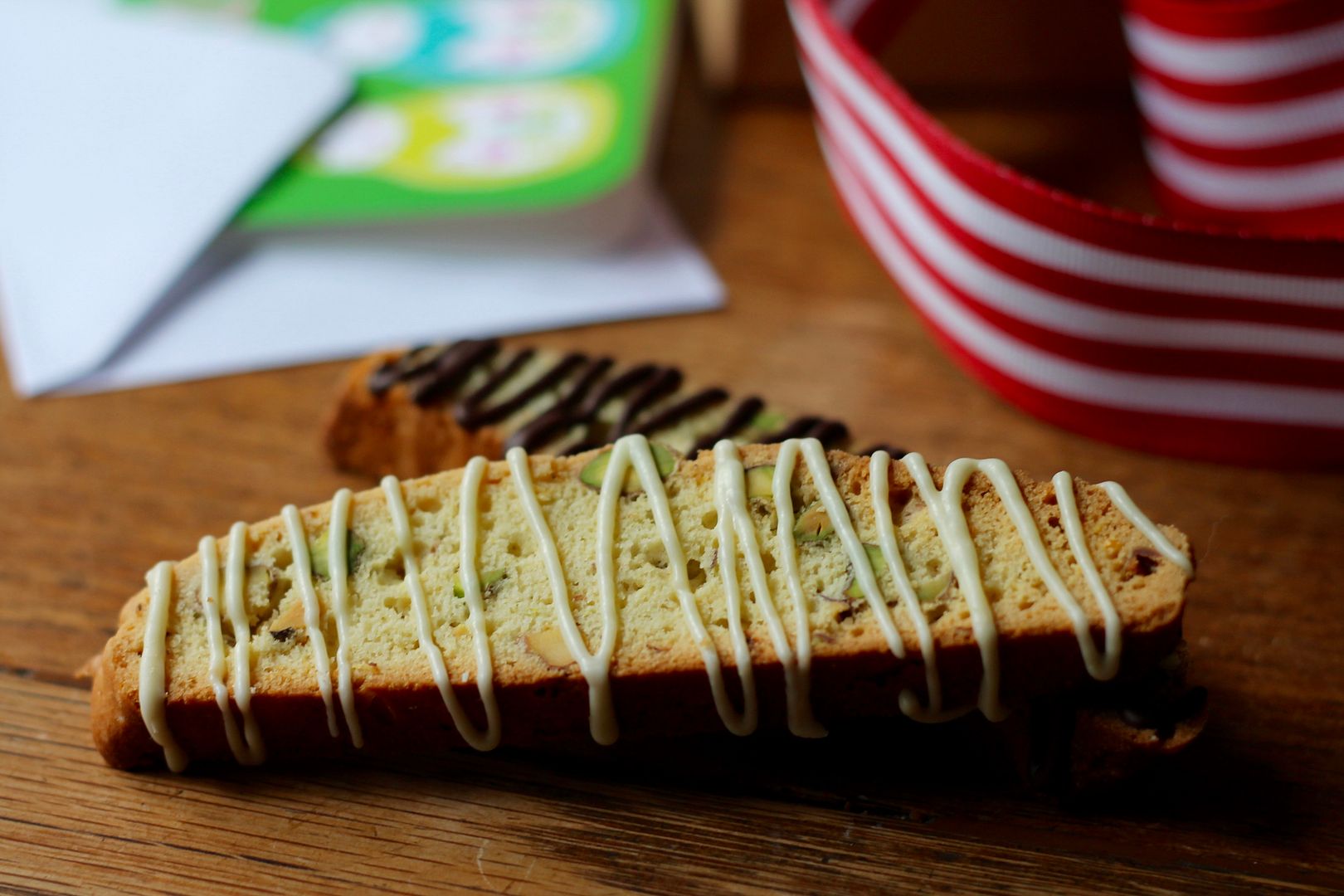 Lemon Pistachio Biscotti | Korena in the Kitchen