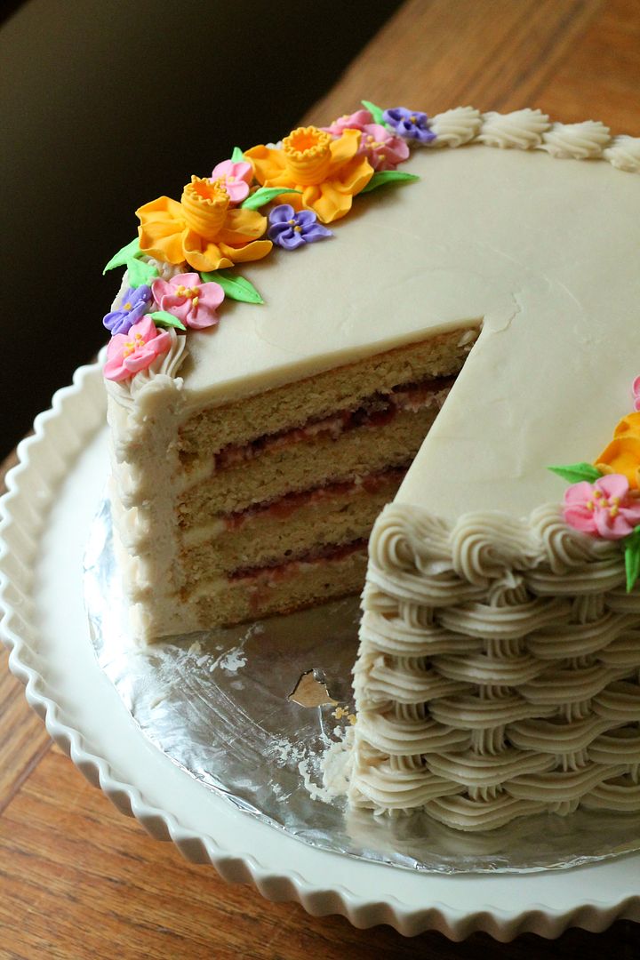 Flower Basket Cake | Korena in the Kitchen