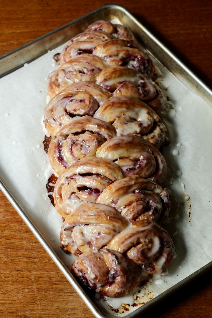 Cranberry White Chocolate Lemon Tea Braid | Korena in the Kitchen