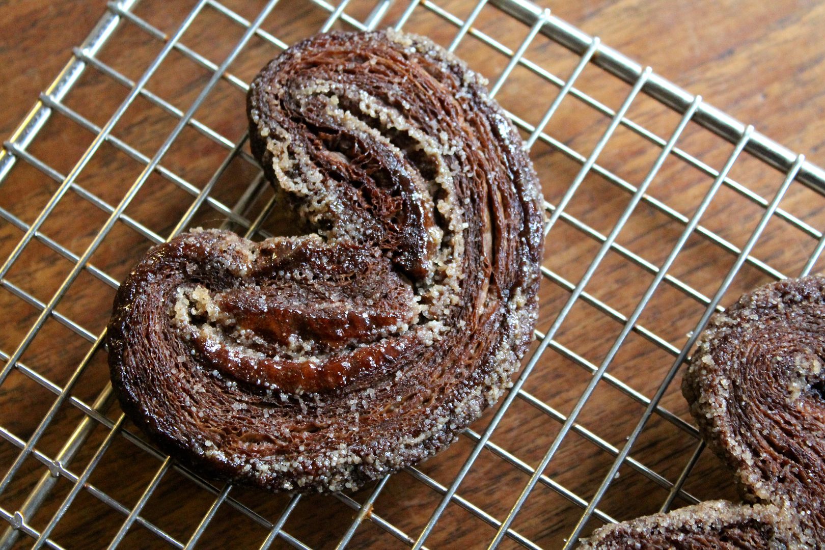 Cocoa Cinnamon Palmiers | Korena in the Kitchen