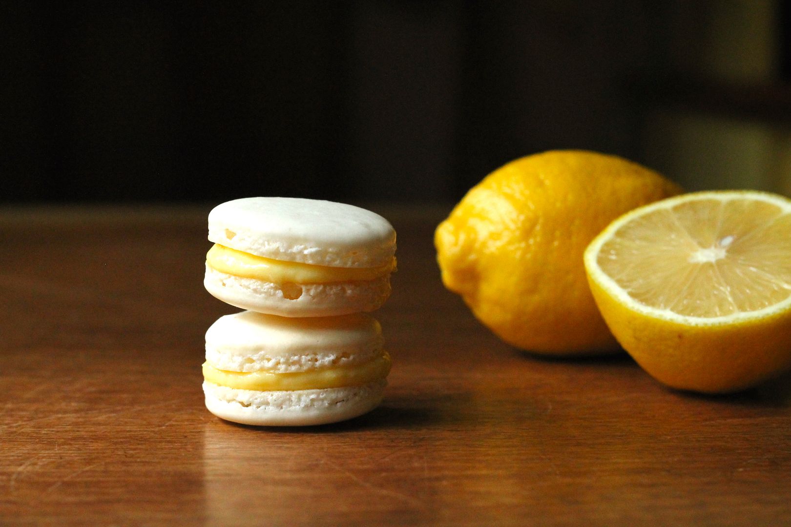 Lemon Curd Macarons | Korena in the Kitchen