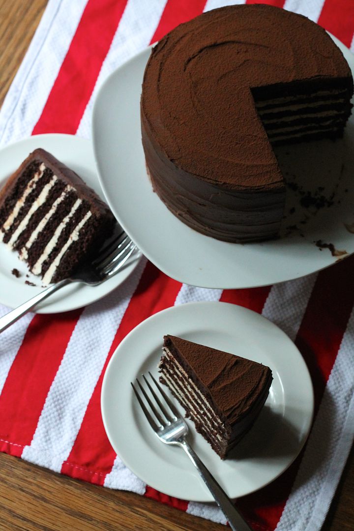 Melissa Clark's Devil's Food Cake with Black Pepper Buttercream | Korena in the Kitchen