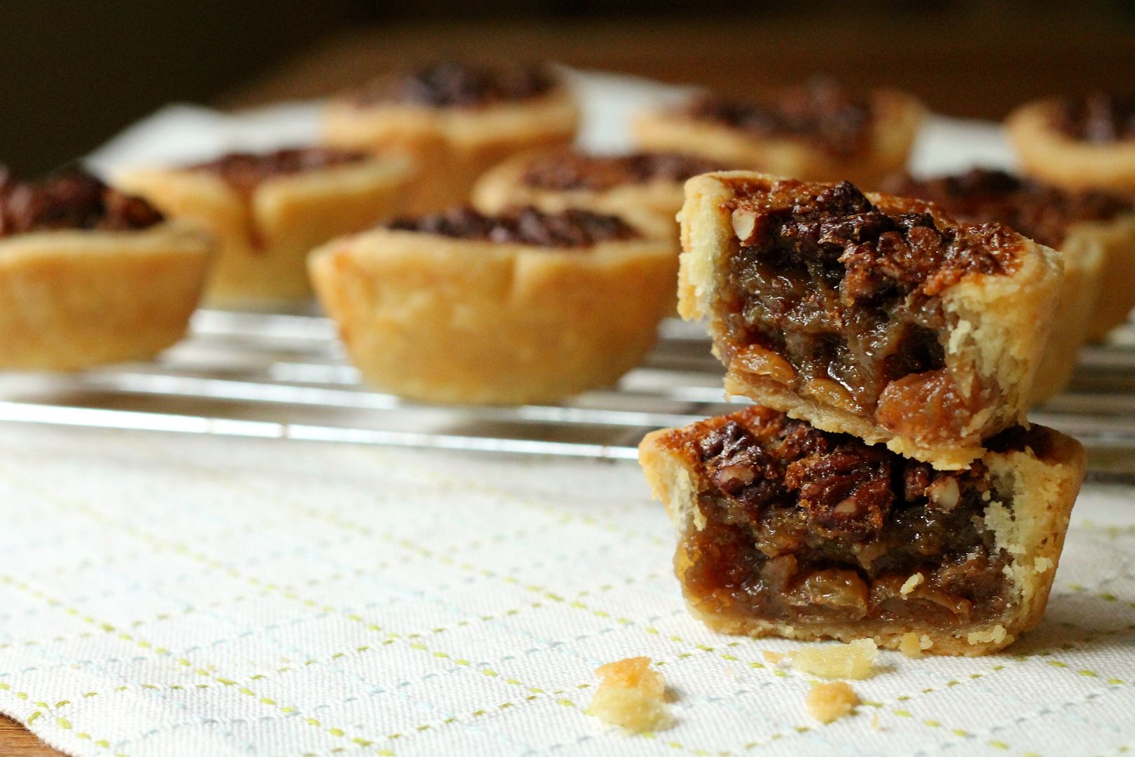 maple pecan butter tarts