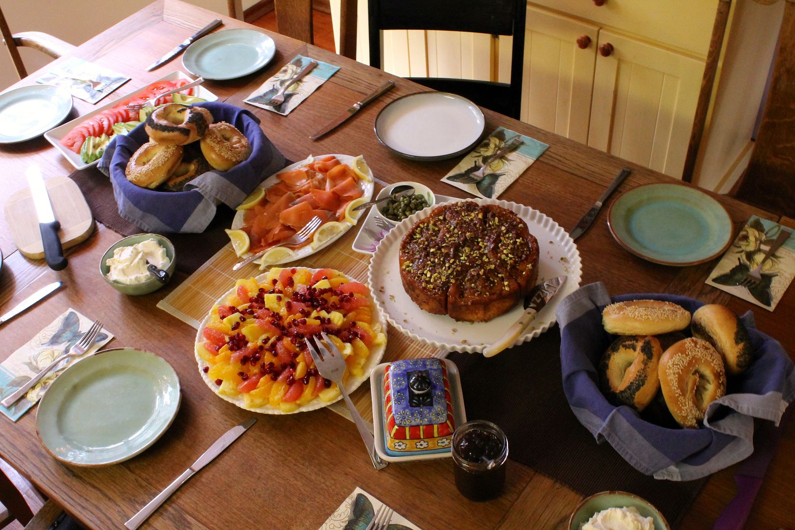 brunch on the table