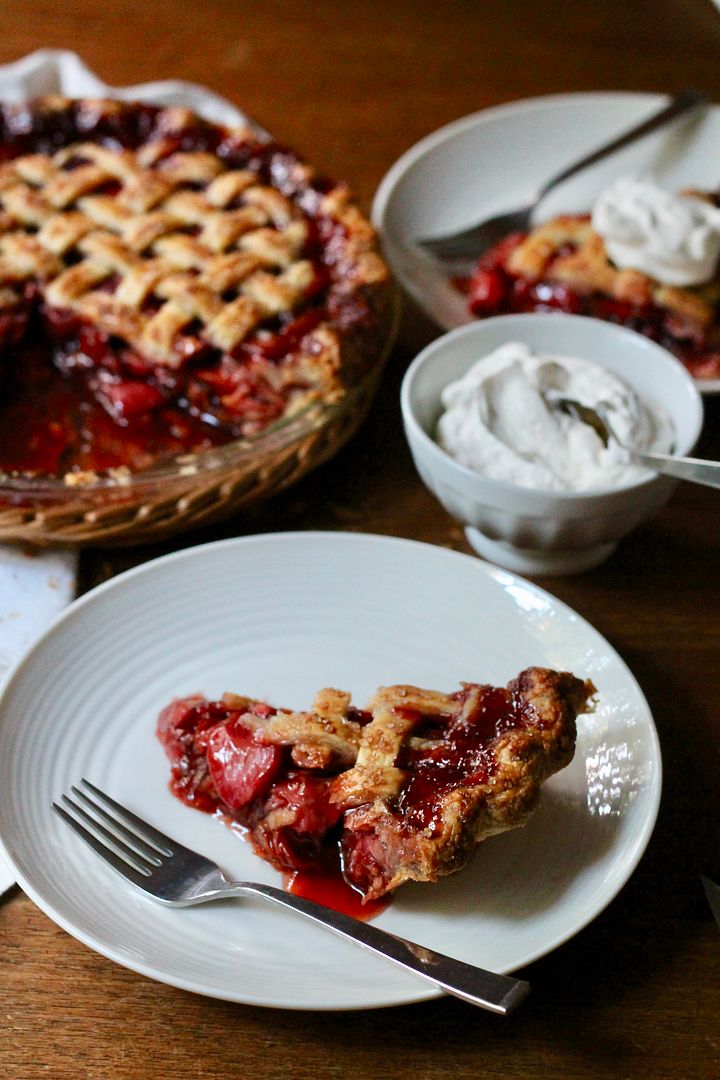Strawberry Balsamic Pie | Korena in the Kitchen
