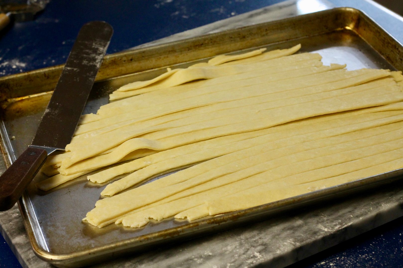 pastry strips