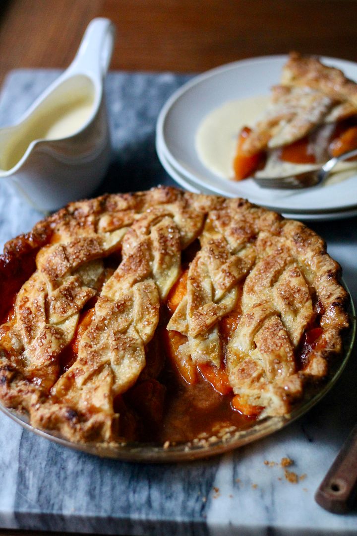 Cinnamon Apricot Pie | Korena in the Kitchen