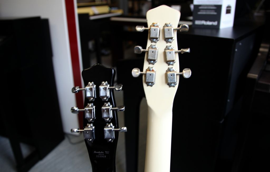 Danelectro 6027 compared to DC-59 reissue headstock reverse