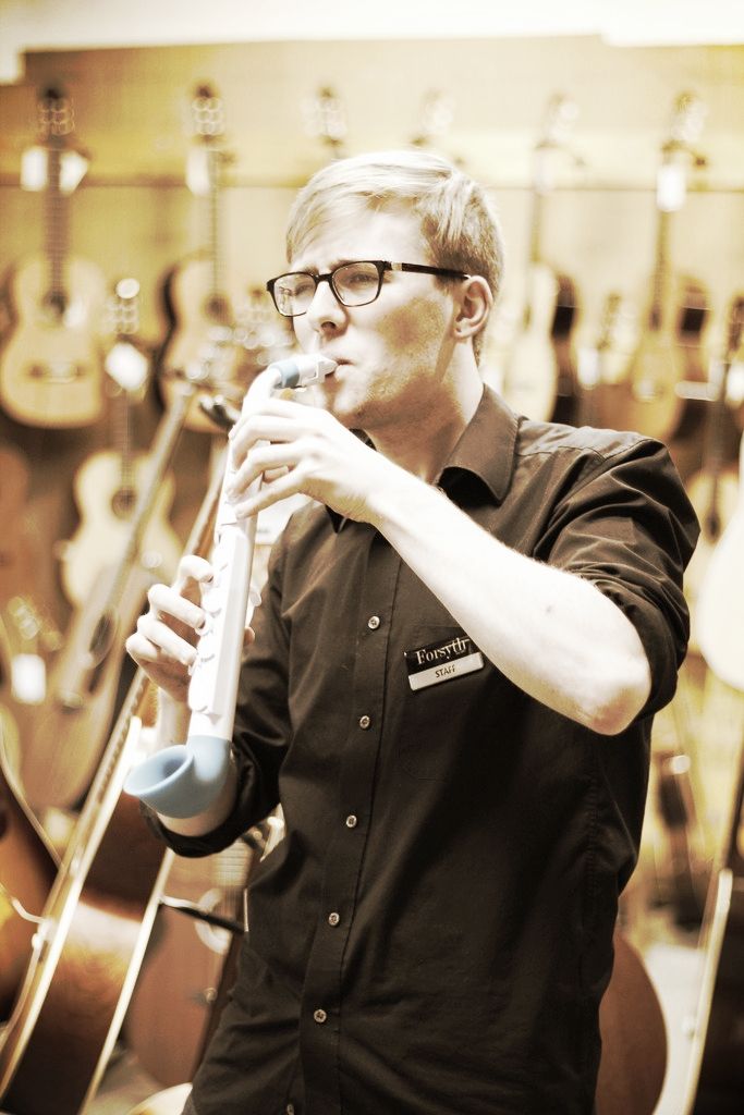 Charle playing the JSax