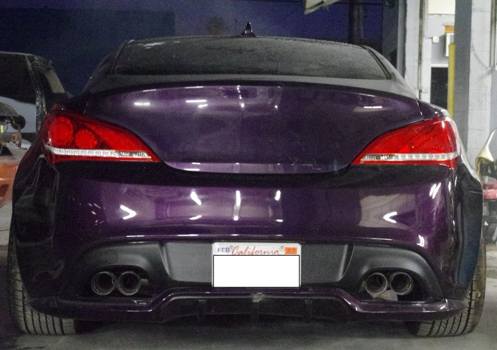 badass midnight purple coupe - Hyundai Genesis Forum