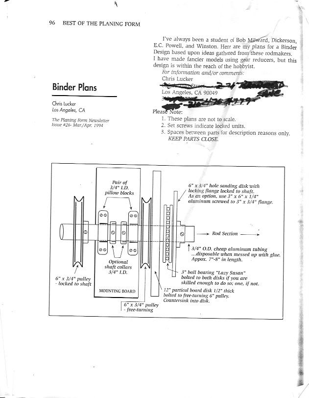 4String Binder Plans The Classic Fly Rod Forum