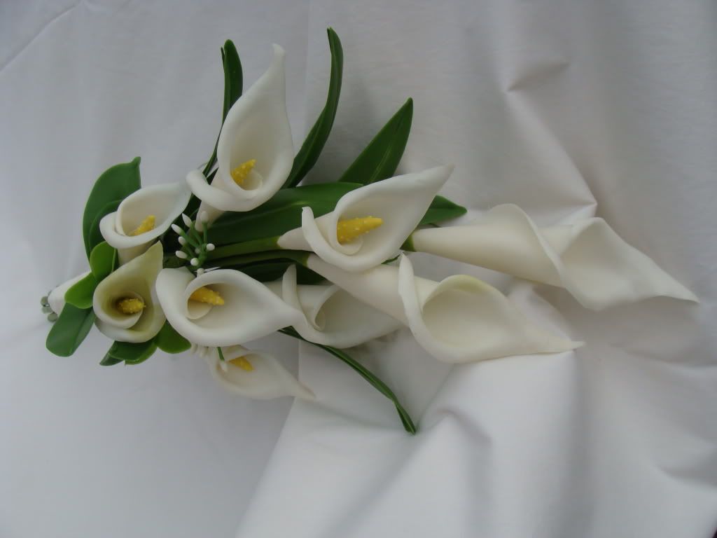 calla lily bouquet video