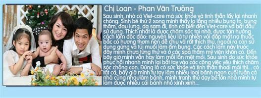 Nhật ký khách hàng Viet-care Dịch vụ chăm sóc và làm đẹp sản phụ tại nhà 