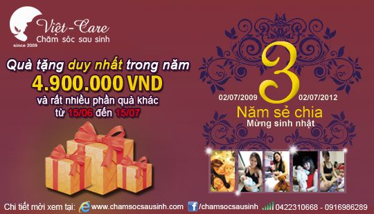 3 NĂM VIET-CARE, NIỀM VUI CHIA SẺ