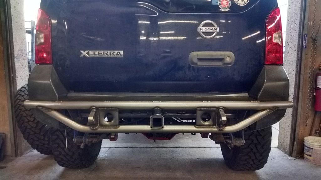 Rear Bumper With Tire Carrier Wtd Second Generation