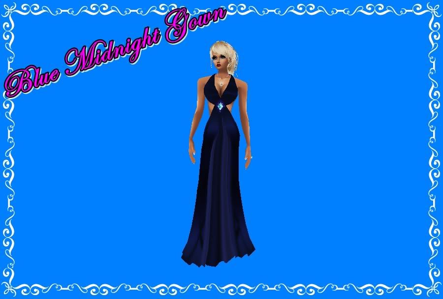 Blue Midnight Gown