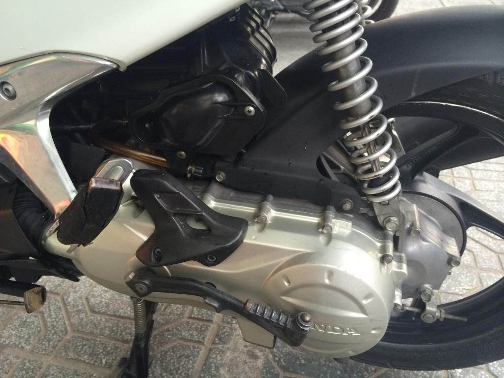 Sinh viên cần bán 1 xe ab đời 2007 white - 3