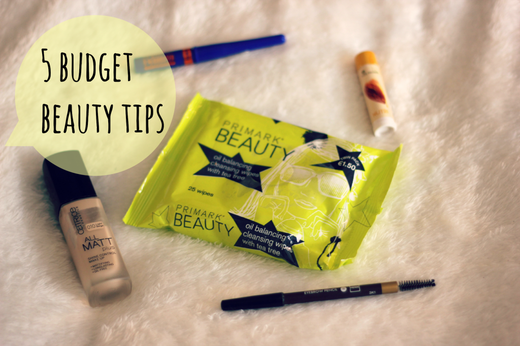5 Budget beauty tips