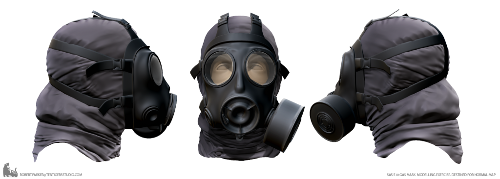 S10 Gas Mask Sas