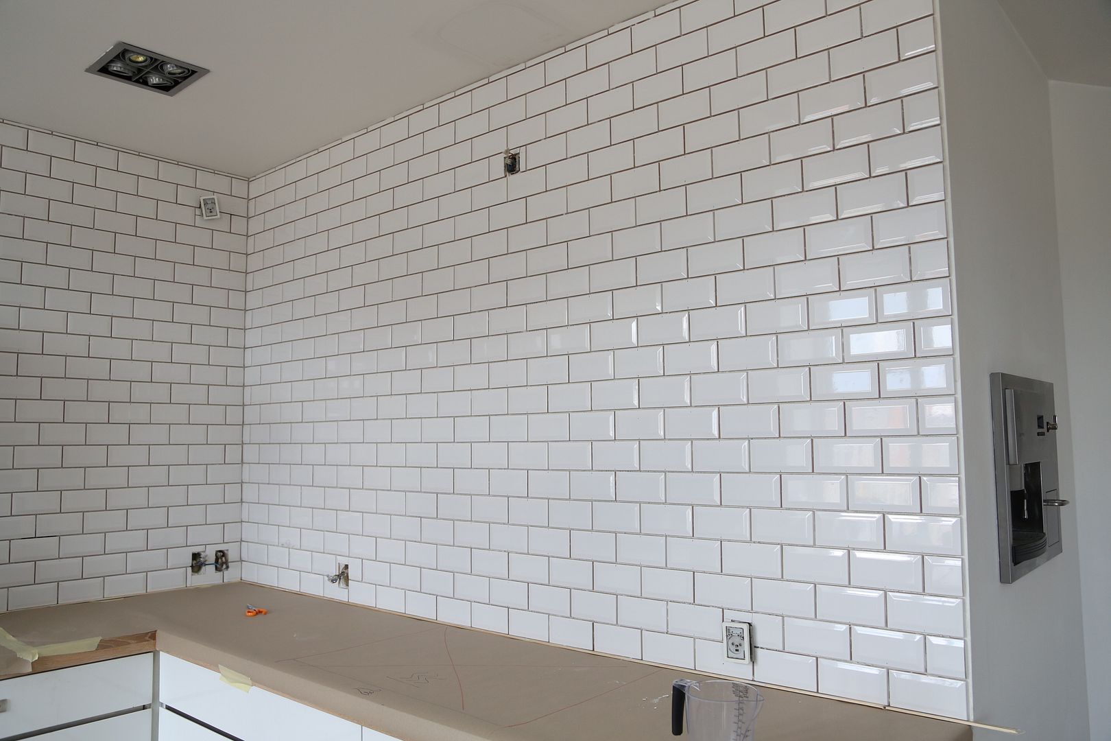 Diy – how to put up metro tiles – sonoma seven