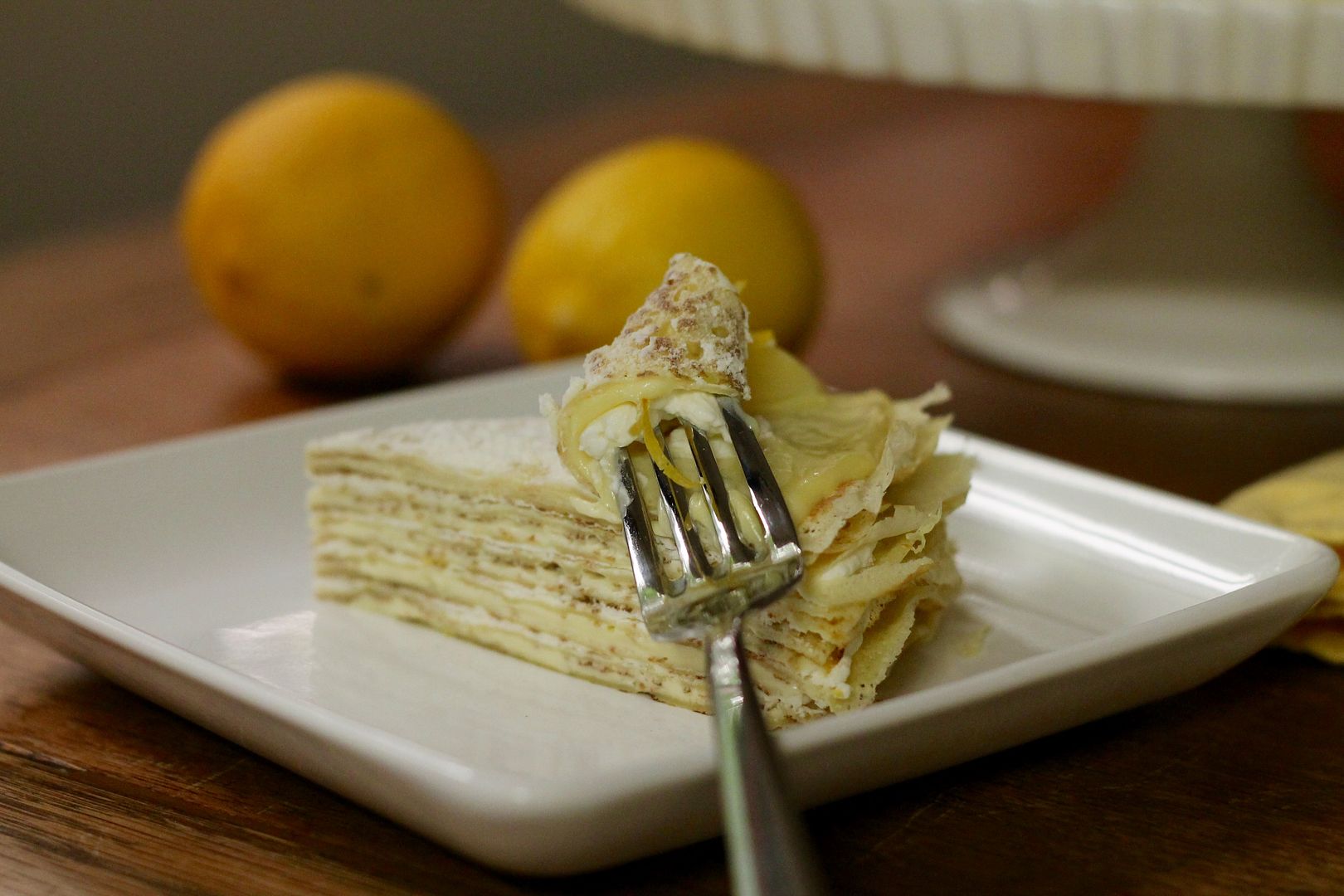 Lemon Crêpe Cake
