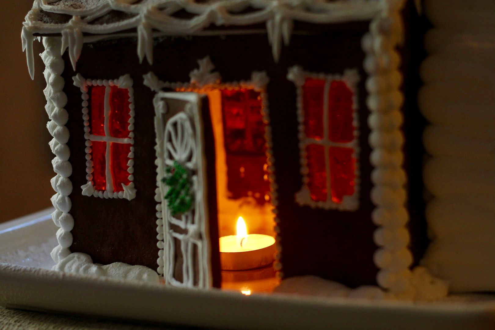 candle-lit gingerbread | Korena in the Kitchen