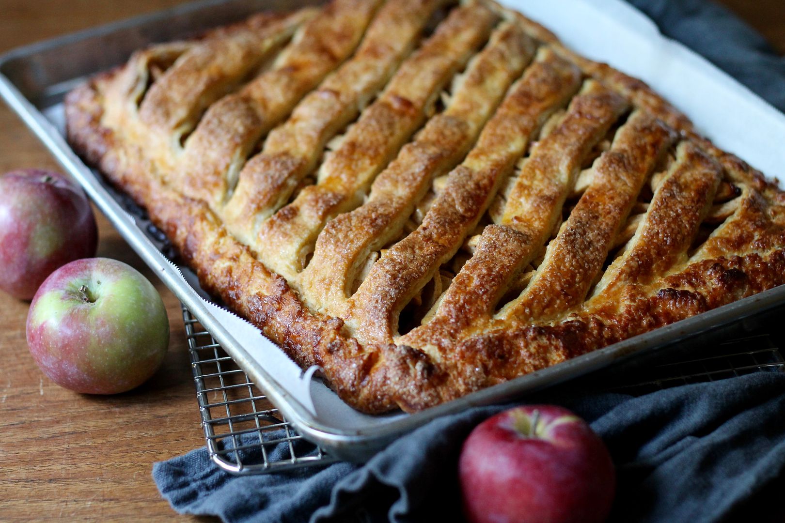 Apple Slab Pie | Korena in the Kitchen