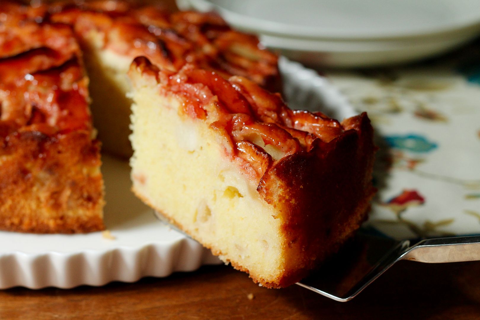 German Apple-Quince-Almond Cake | Korena in the Kitchen