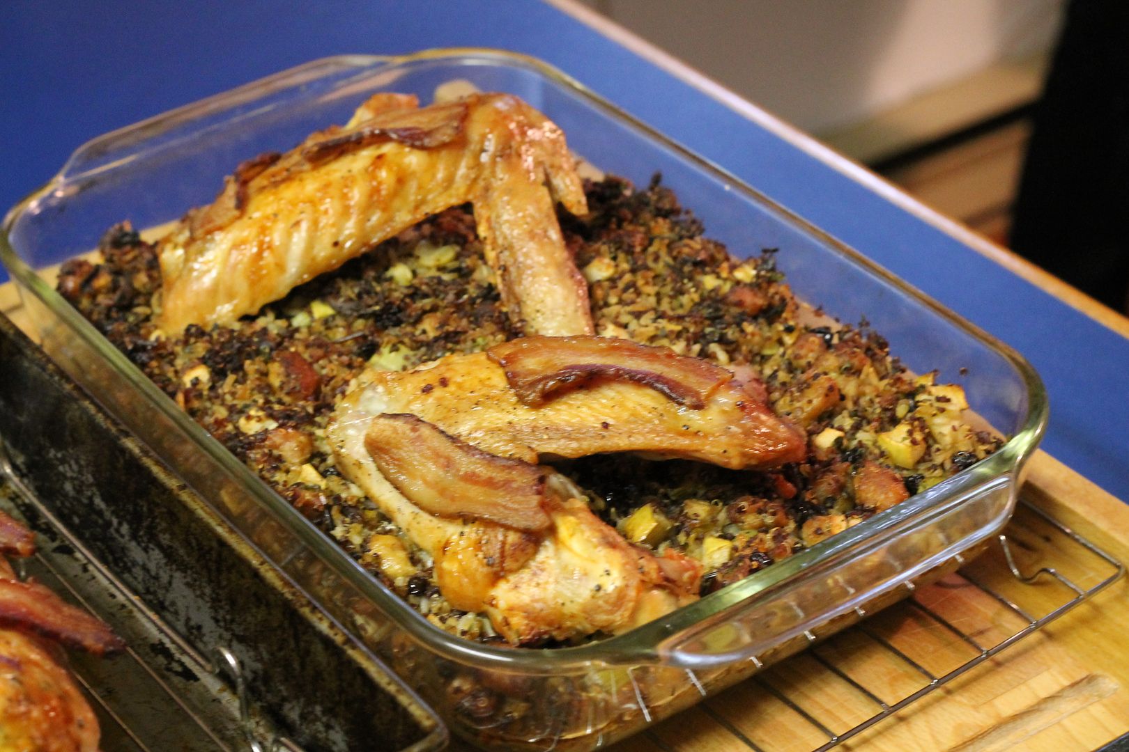 turkey wings & stuffing | Korena in the Kitchen