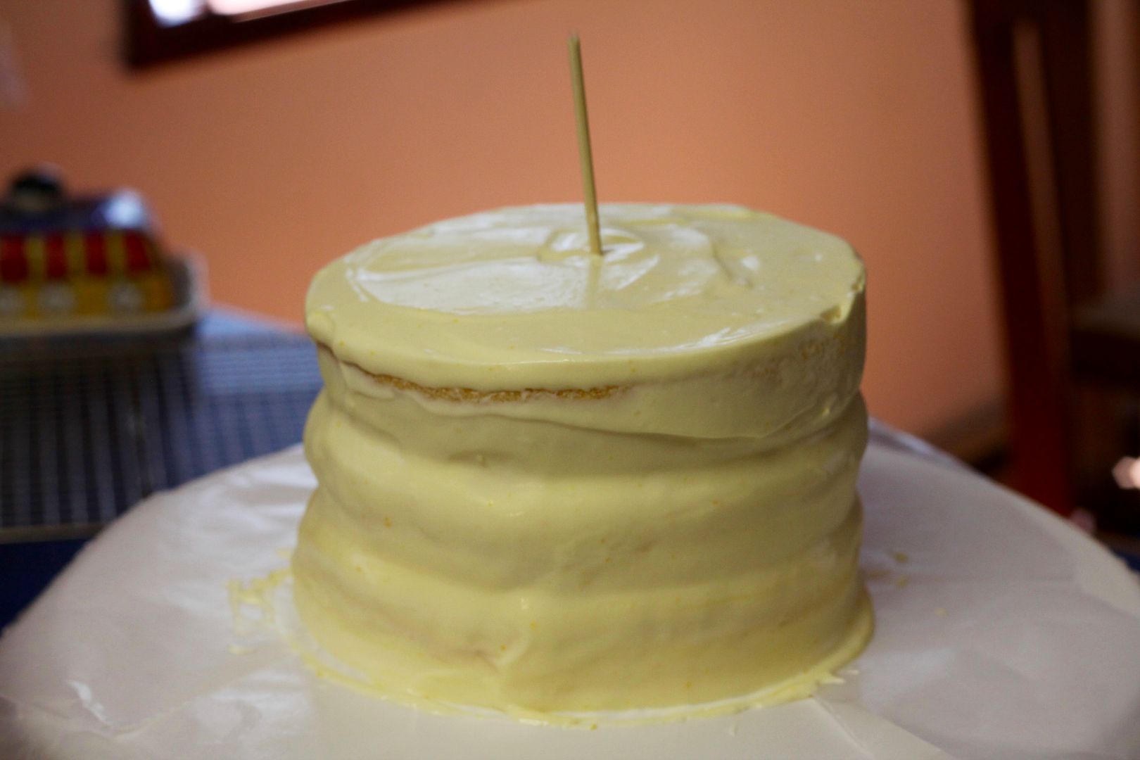 Lemon layer cake fail