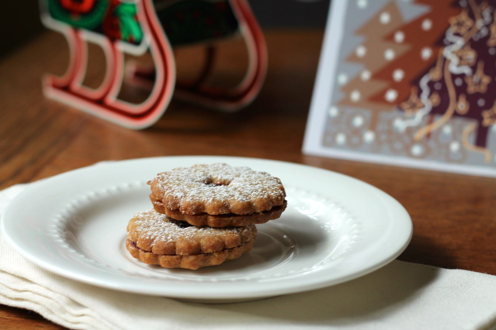 Linzer Cookies | Korena in the Kitchen