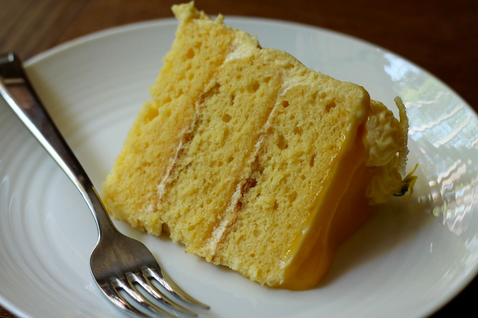Lemon Curd Layer Cake | Korena in the Kitchen