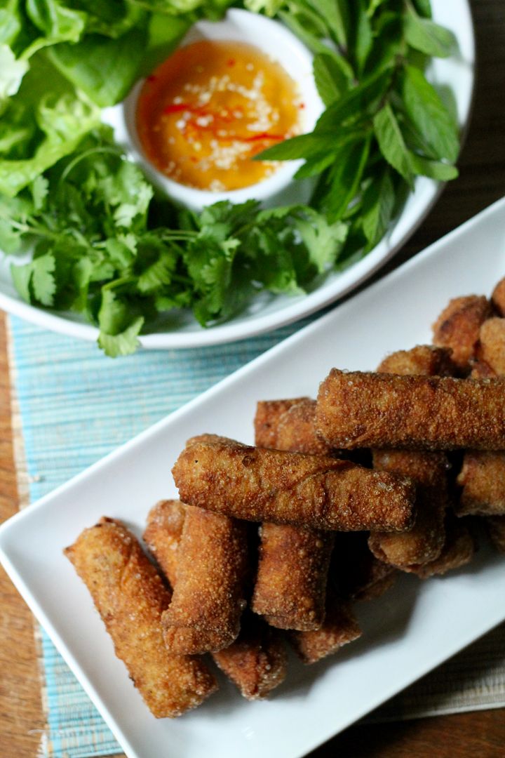 Vietnamese Fried Spring Rolls {chả giò} with delicious but not exactly authentic ingredients… | Korena in the Kitchen