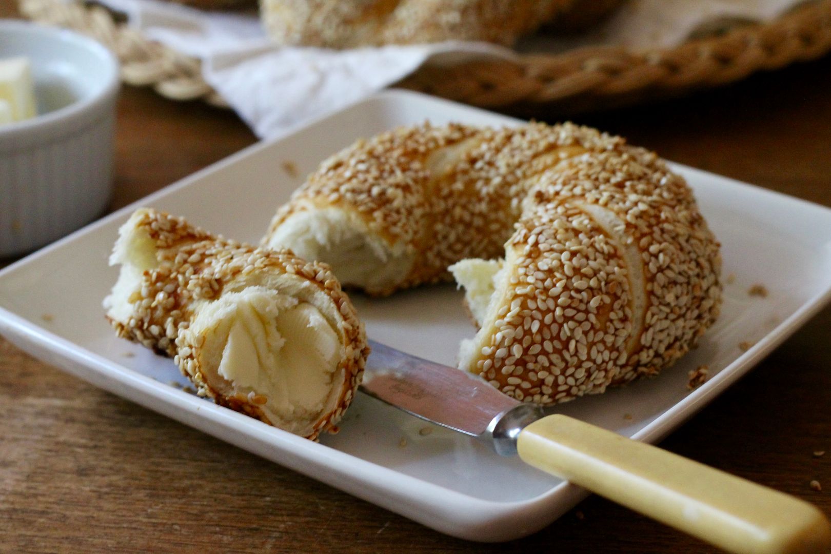 Turkish Simit Bread | Korena in the Kitchen