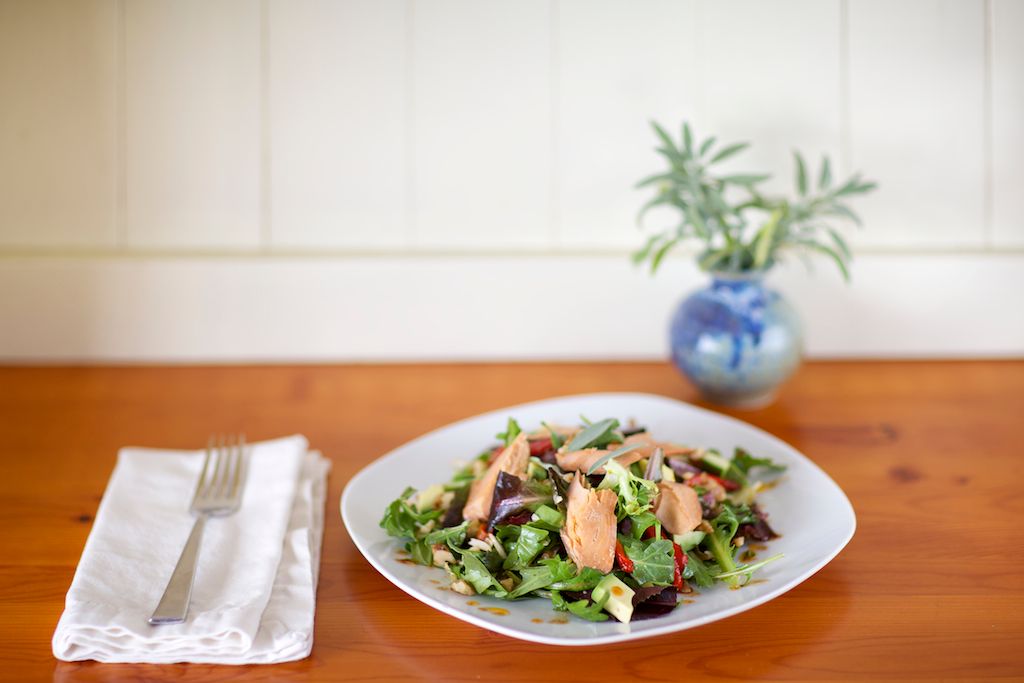Smoked Salmon Salad | Korena in the Kitchen