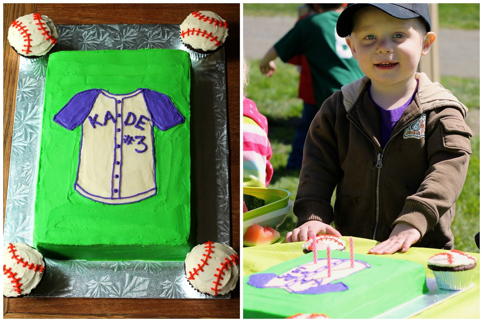 Baseball Birthday Cake | Korena in the Kitchen