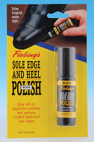 sole edge and heel polish